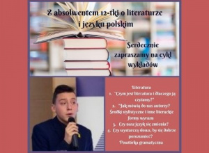 z absolwentem o literaturze - przykładowa ilustracja